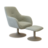 Dante Thyme Swivel Chair Set