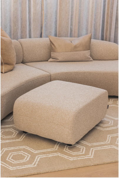 Echo Pascal Oats Ottoman