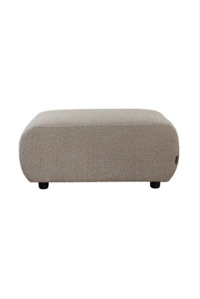 Echo Pascal Linseed Ottoman
