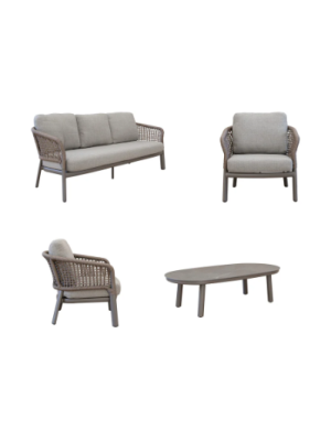 Eden Lava Rock Sofa Set