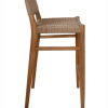 Goa Teak Bark Bar Chair