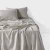 Surf Wash Light Silver Pillow Case
