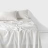 Surf Wash White Pillow Case