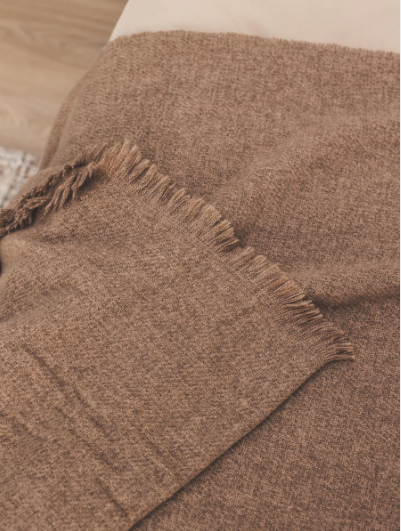 Lana Caramel Throw