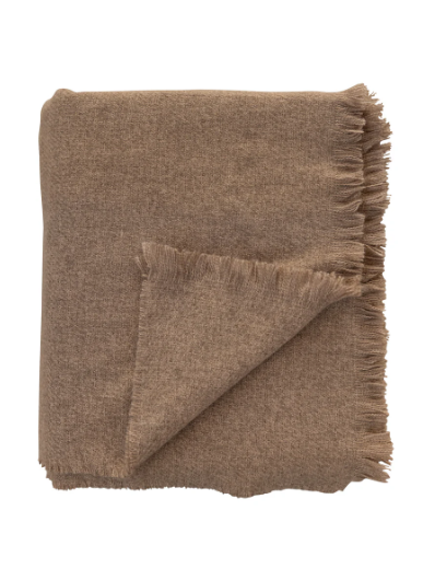 Lana Caramel Throw