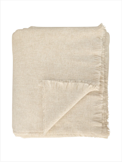 Lana Oatmilk Throw