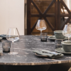 Lisbon Marble Dining Table 6 Seater