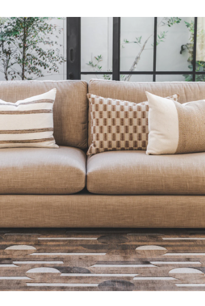 Majestic Scandi Cashew Sofa 4 Seater