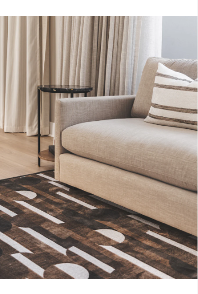 Majestic Scandi Cashew Sofa 4 Seater