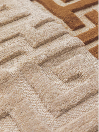 Maze Runner Dune Rug