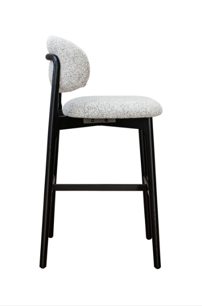 Milano Oak Granite Bar Chair