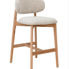 Milano Oak Latte Bar Chair