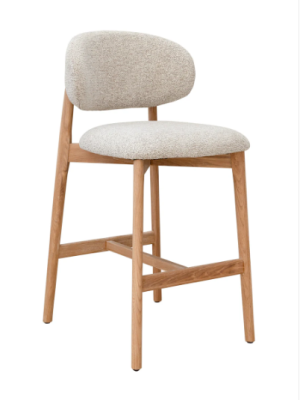 Milano Oak Latte Bar Chair