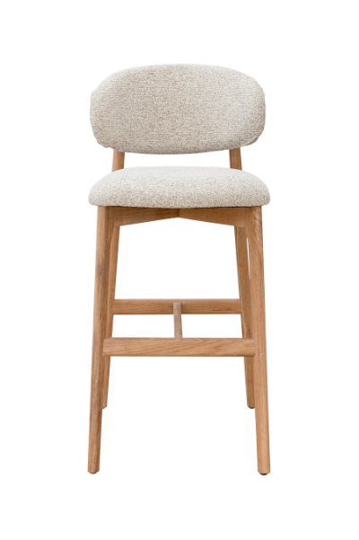 Milano Oak Latte Bar Chair