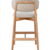 Milano Oak Latte Bar Chair