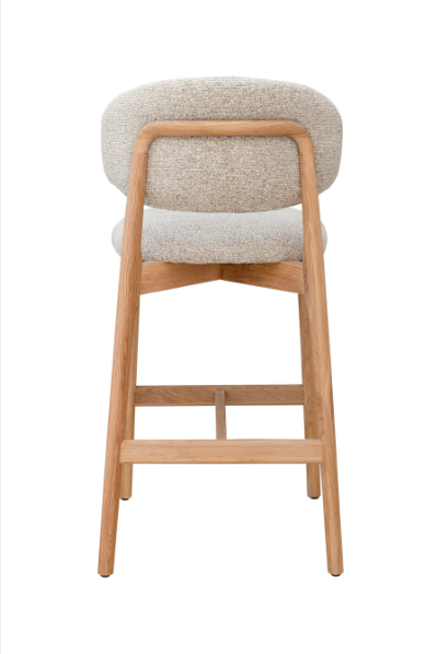 Milano Oak Latte Bar Chair