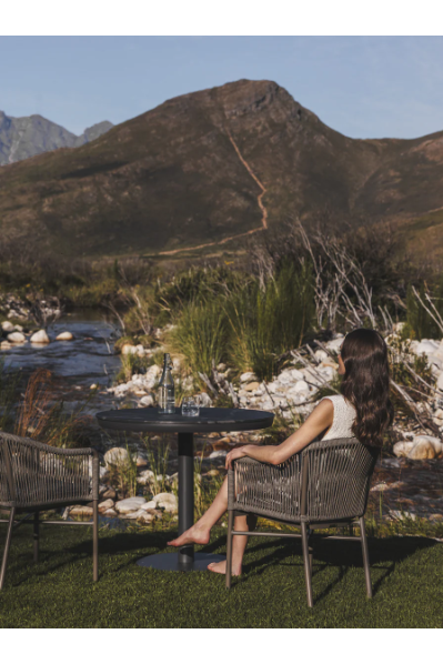 Nirvana Boulder Round Table 4 Seater