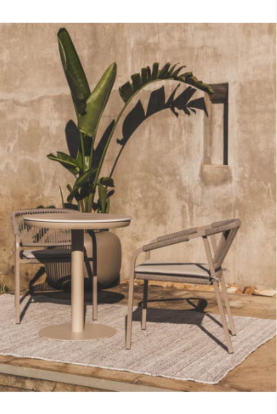 Nirvana Shell Round Table 2 Seater