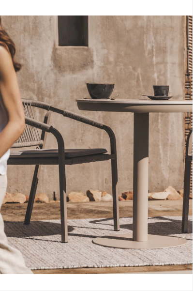 Nirvana Shell Round Table 2 Seater