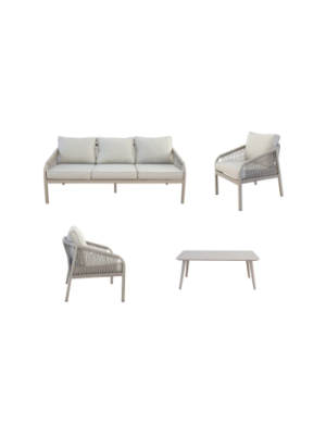 Panorama Wheat Sofa Set Eclipse