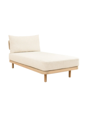 Syros Teak Natura Lounger