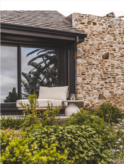 Syros Teak Natura Lounger