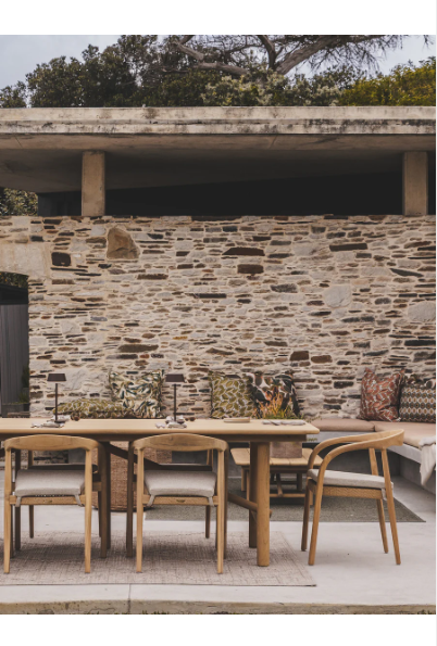 Tulum Teak Natura Dining Table