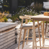Tulum Teak Natura Bar Chair