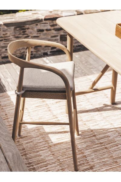 Tulum Teak Natura Bar Chair