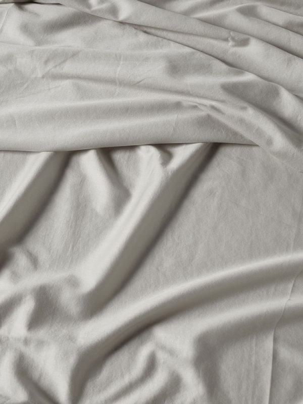 Surf Wash Light Silver Pillow Case