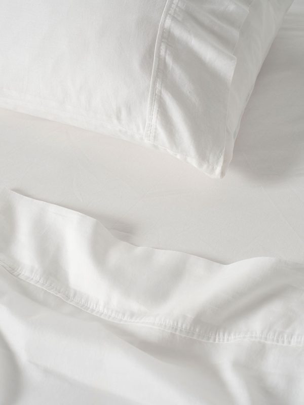 Surf Wash White Pillow Case