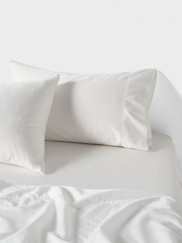 Surf Wash White Pillow Case