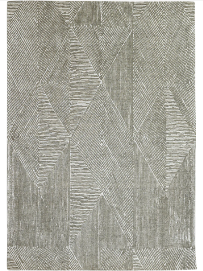 Facet Olive Rug