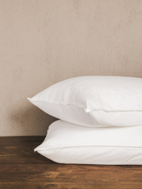 Cotton Wash Coconut Pillowcase Set of 2