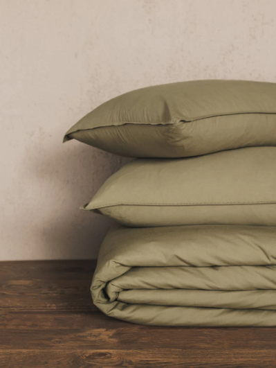 Cotton Wash Aloe Duvet Set