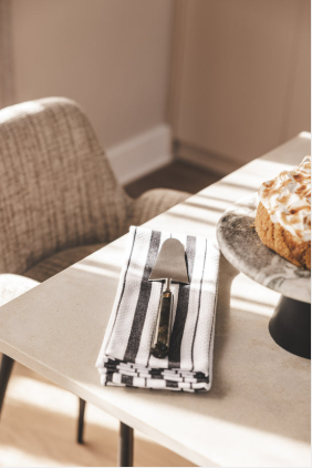 Haus Caviar Tea Towel