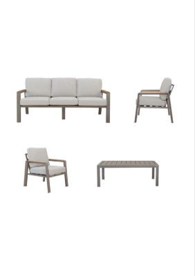 Helio Mocha Sofa Set