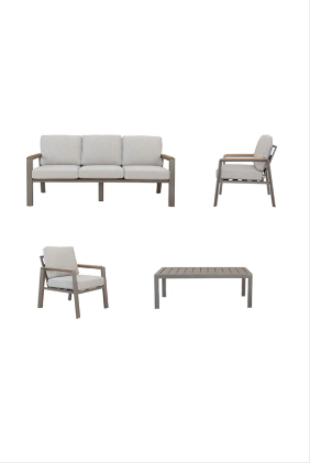 Helio Mocha Sofa Set