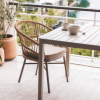 Kariba Shell Outdoor Table 4 Seater