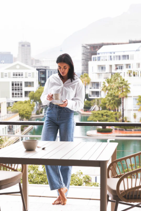 Kariba Shell Outdoor Table 4 Seater