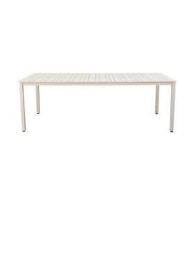 Kariba Shell Outdoor Table 6 Seater