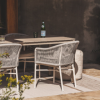 Kariba Shell Outdoor Table 6 Seater