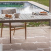 Kariba Shell Outdoor Table 6 Seater