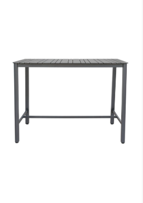 Kariba Boulder Outdoor Bar Table 6 Seater