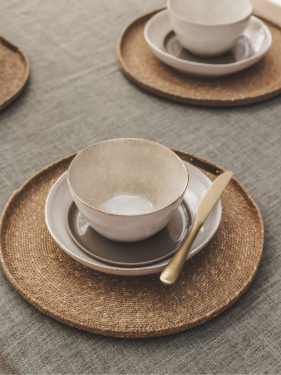 Senna Natural Placemat Set of 2