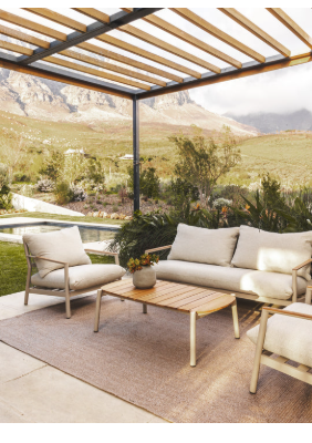 Anastacia Teak Occassional Chair