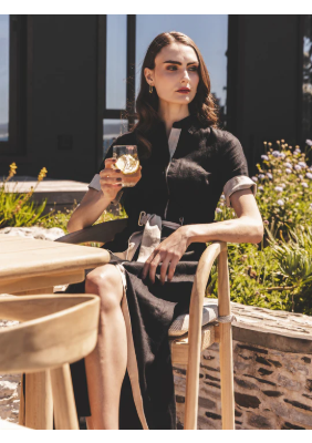 Chloe Orzo Adjustable Counter Chair