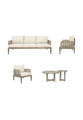 Utopia Baguette Sofa Set