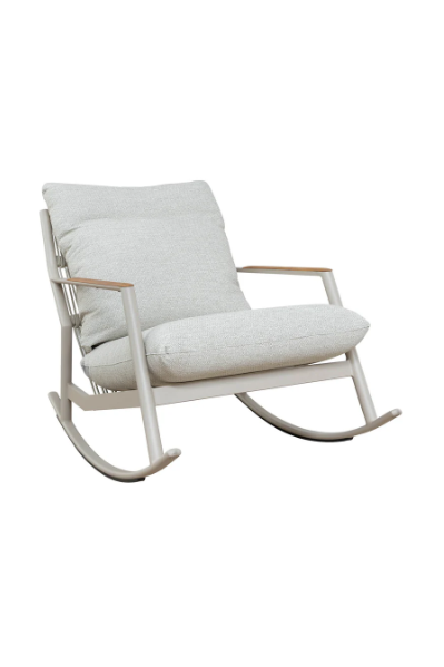 Nirvana Shell Outdoor Rocking Chair