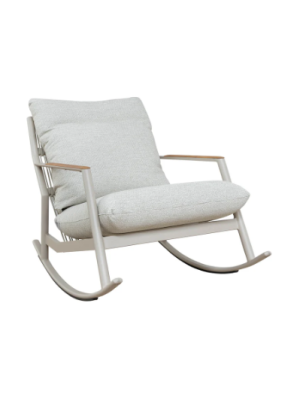 Nirvana Shell Outdoor Rocking Chair